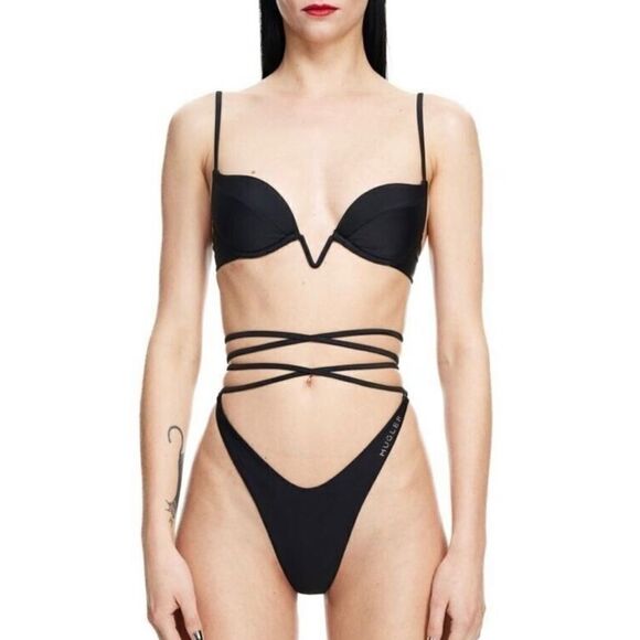 H&M X Mugler swimsuit - Picture 1 of 5